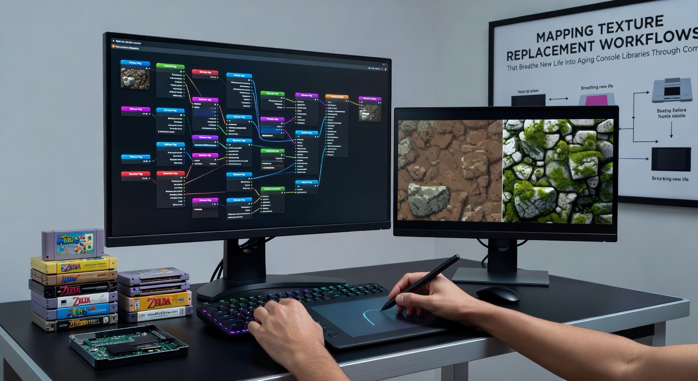 Detailed view of texture coordinate alignment during a community patch creation session